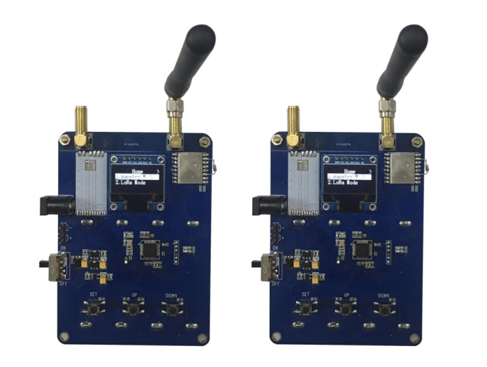 SX1280的測(cè)距演示板