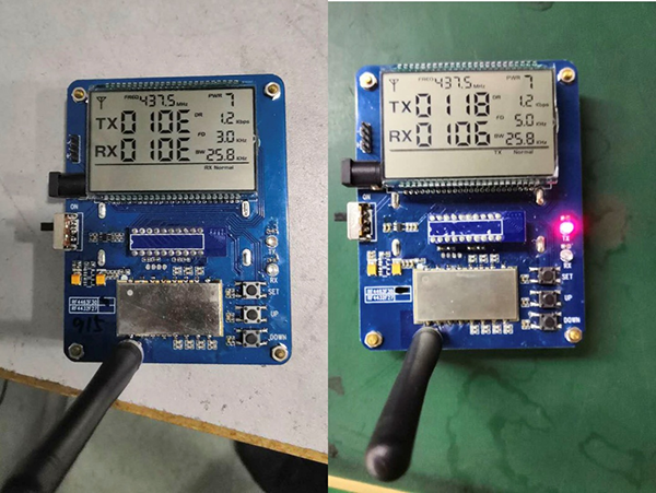 RF4463F30無(wú)線模塊無(wú)法產(chǎn)生通訊