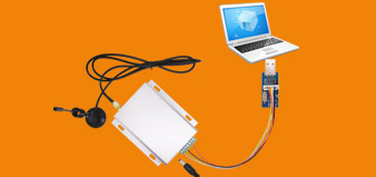 無線數(shù)傳電臺SV6500與電腦連接圖