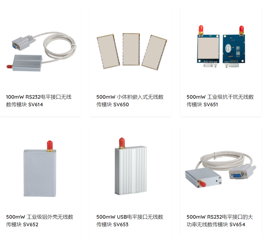 無線數(shù)傳模塊SV系列