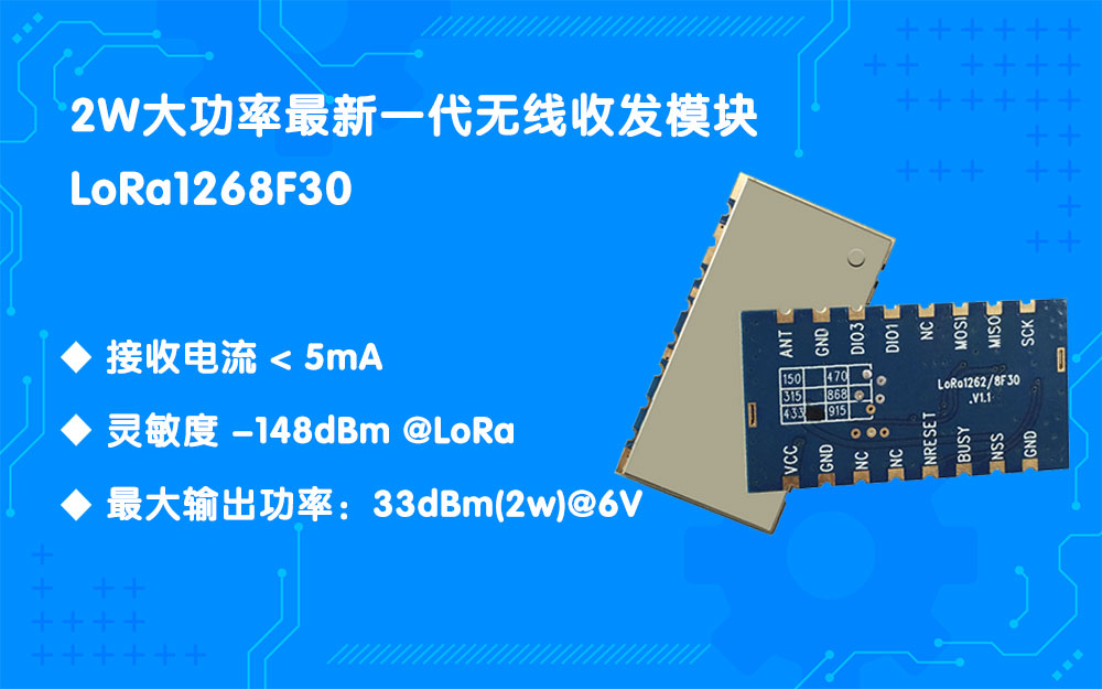 LoRa模塊LoRa1268F30