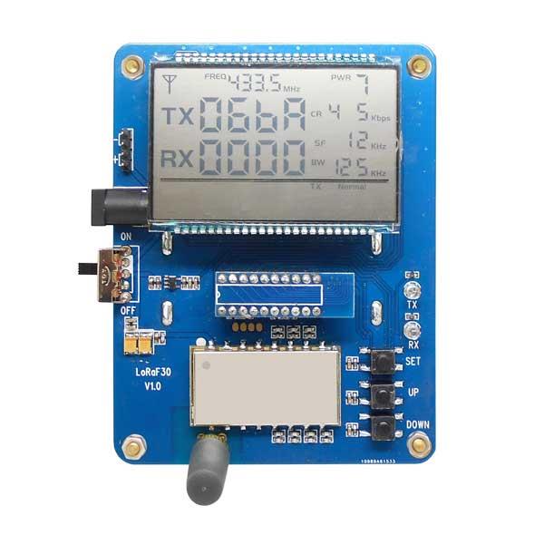 LoRa無(wú)線模塊LoRaF30的DEMO功能演示板
