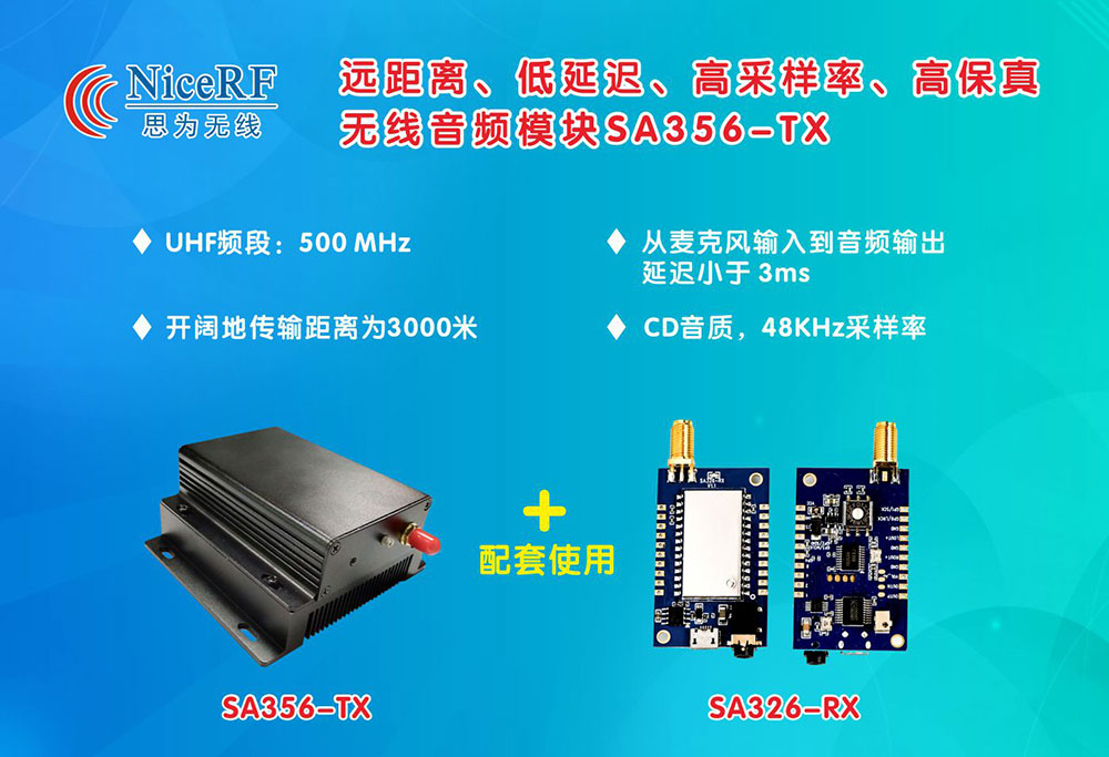 無(wú)線音頻模塊SA356-TX