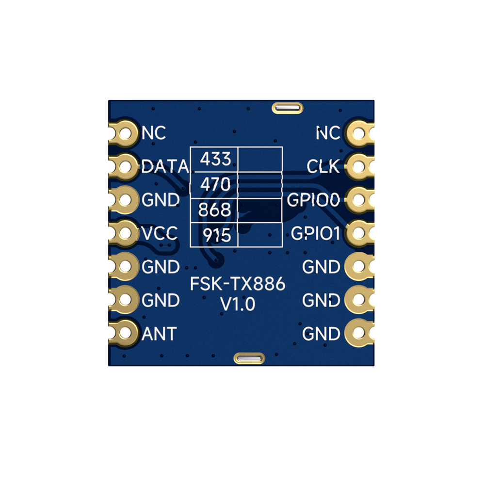 FSK-TX886 60mW 無(wú)線發(fā)射模塊