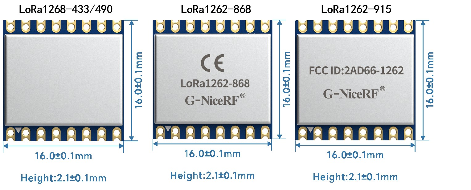 LORA126X系列型號(hào)